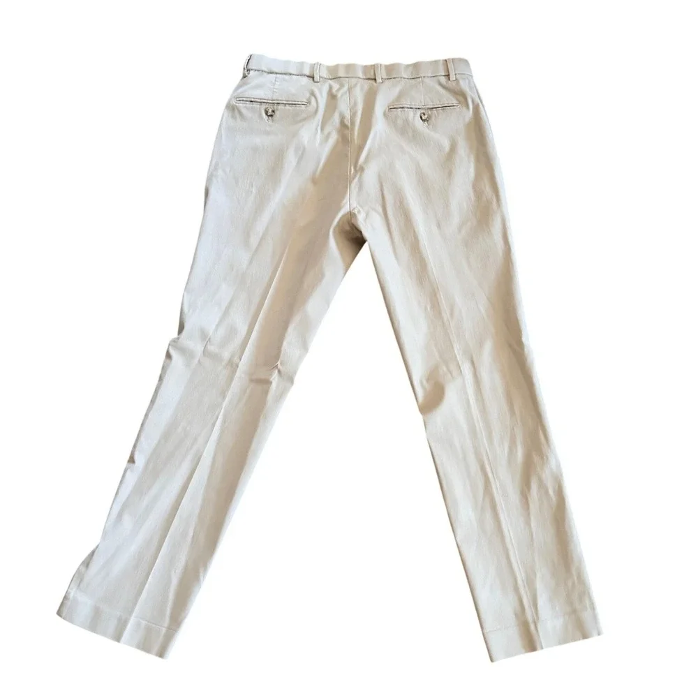 Ralph Ralph Lauren Men Tan‎ Straight Leg Chinos 34x30 Khaki Trousers Dress Pants